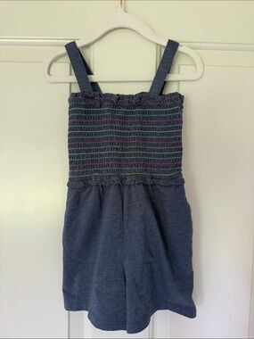 GAP NWT Romper with Neon Smocking
